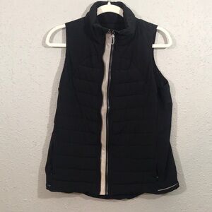 Tangerine Women Sleeveless Insulated Reflective Sport Active Running Safety Vest